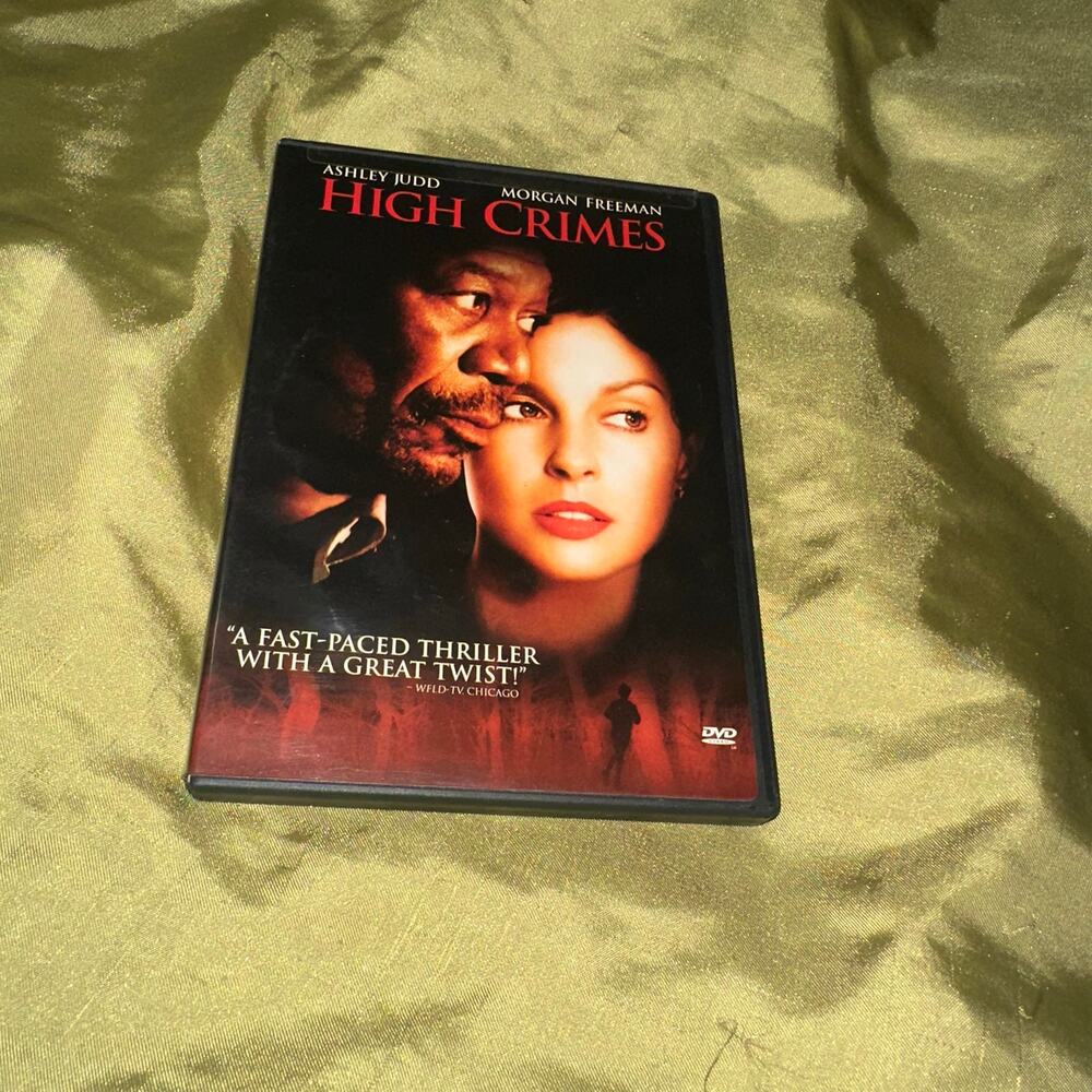 High Crimes DVD Ashley Judd Morgan Freeman Thriller